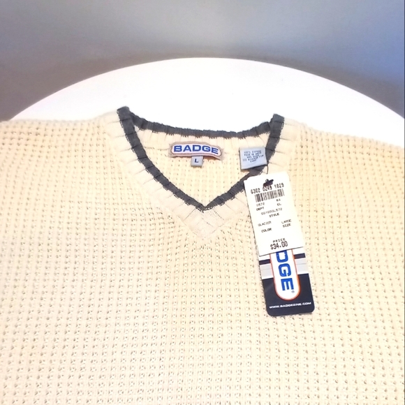 (NWT) BADGE Knitted Sweater - Picture 12 of 12